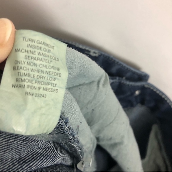 NY&C Lower Waist Curvy Bootcut Blue Jeans Women’s Size 8 New York And Company - Picture 6 of 14